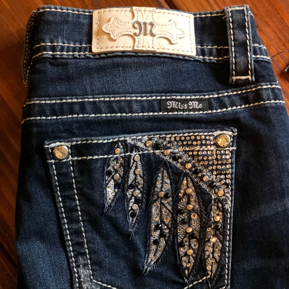 Miss Me Slim Boot Cut Jeans